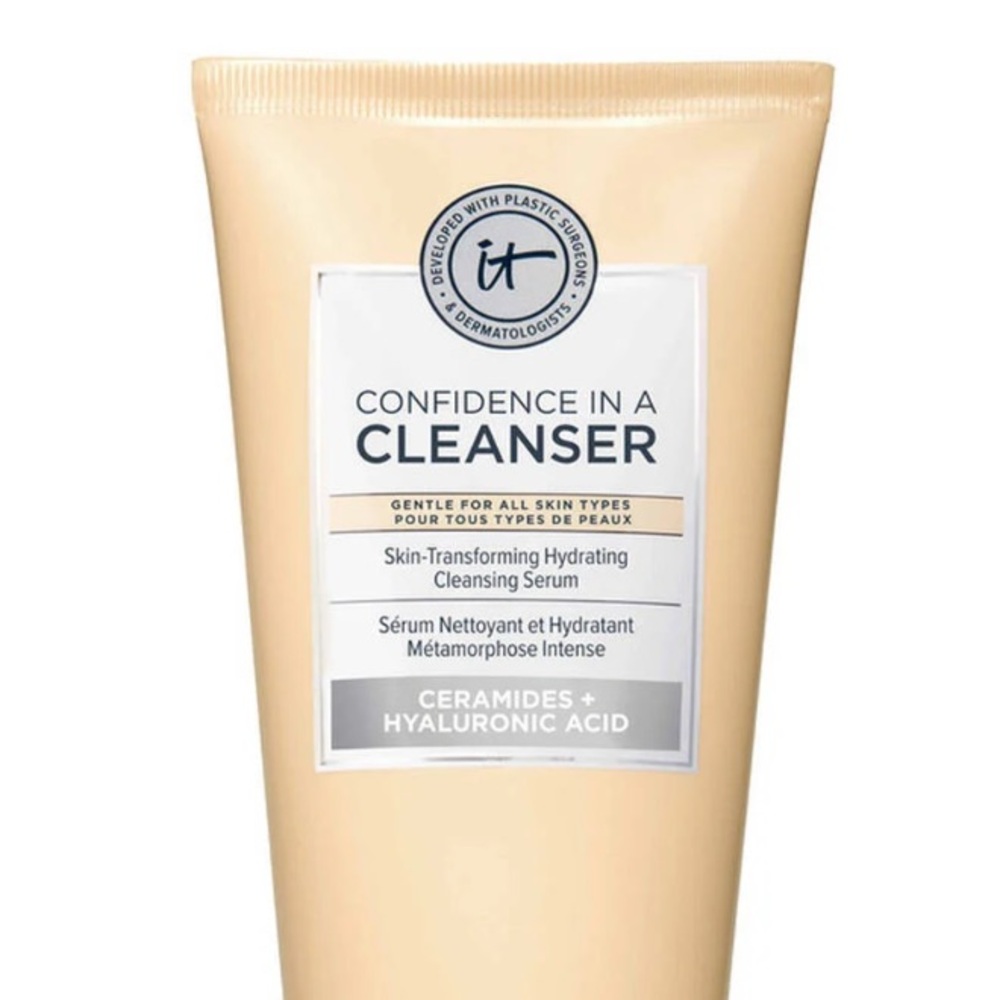NWT IT Cosmetics Confidence in a Cleanser Mini 0.68 oz/20 ml